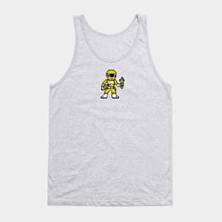 Yellow Ranger Pixel Tank Top